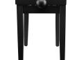 Proline klavírní stolička černá matná