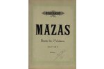 Mazas F.: Six Duos ( 2 Violons) op 71, Heft II.
