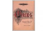 Grieg Edvard: Sonate Opus 7 e-moll /1