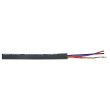 Omnitronic mikrofonní kabel 2x0,22Qmm stíněný černý