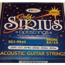 Kytarové struny SIRIUS Gold SG1-9543 ,,9,,