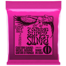 Ernie Ball 7-string Super Slinky Nickel Wound .009 - .052 struny na el. kytaru