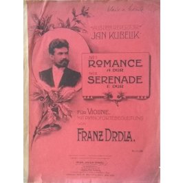Drdla Franz: Romance A-dur pro housle a klavír