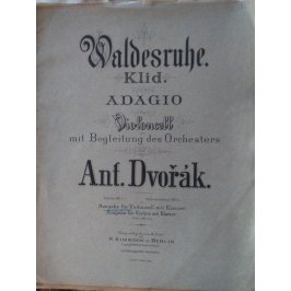 Dvořák Antonín: Waldesruhe - Adagio pro violoncello a orchestr
