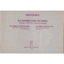 Brodszky Ferenc: Klassiker für gitarre -