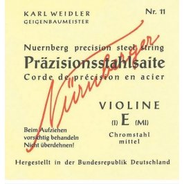 Gewa Karl Weidler houslové struny 4/4