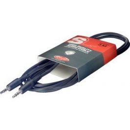 Stagg SAC3MPS, kabel stereo MINI JACK/MINI JACK, 3m