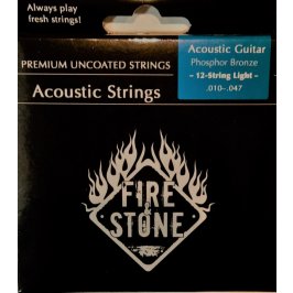Gewa 665535 Fire&Stone - struny 12 strunná aku kytara 0,010 - 0,047