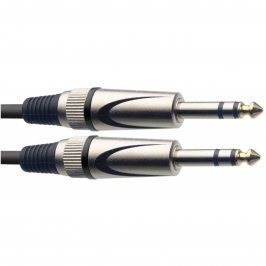 Stagg SAC3PS DL kabel stereo JACK/stereo JACK, 3m