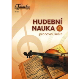 Vozár: Hudební nauka pracovní sešit 4. ročník - hnědé s houslemi