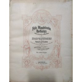 Bartholdys Mendelssohn Felix - Kompositionen für Violoncell und Pianoforte