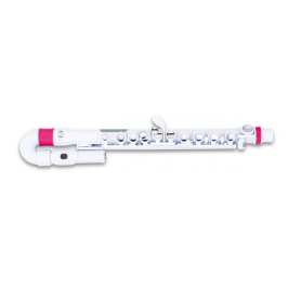NUVO jFlute Kit White Pink - dětská příčná flétna