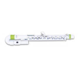 NUVO jFlute Kit White Green - dětská příčná flétna