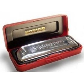 Hohner Golden Melody D foukací harmonika