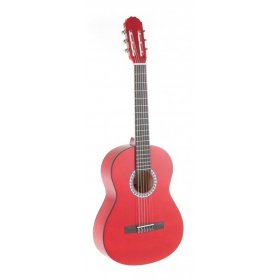 PURE GEWA Klasická kytara 3/4 červená