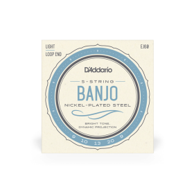 D'Addario DAEJ60 Struny na banjo nickel MEDIUM 9-20