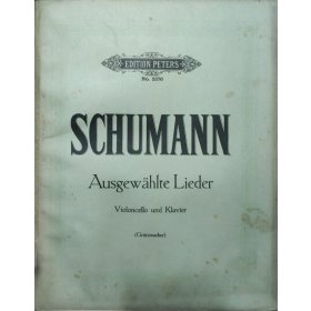 Schumann - Ausgewählte Lieder