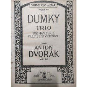 Dvořák Anton - Dumky trio