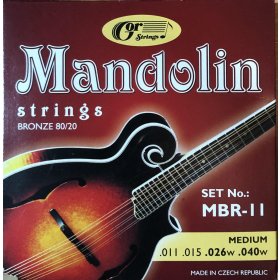 Gor strings mandolínové struny MBR-11 se smyčkou