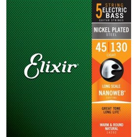 Elixir 14202 basové struny 45/130