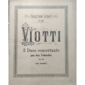 Viotti - 3 Duos concertants