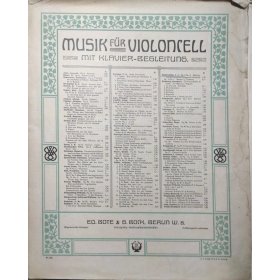 Paderewski - Music für Violoncell