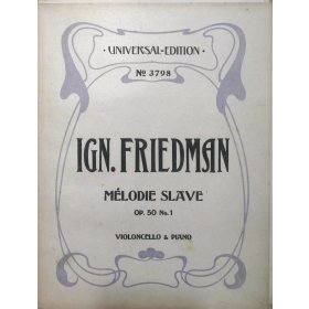 Friedman Ign. - Mélodie Slave