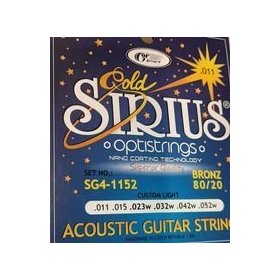 Kytarové struny SIRIUS Gold SG4-1152 ,,11,,
