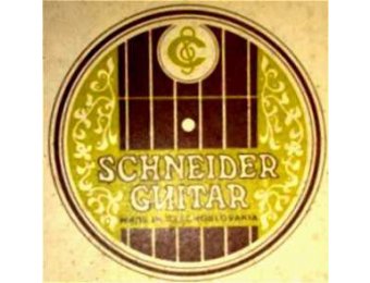Schneider Guitar Czechoslovakia