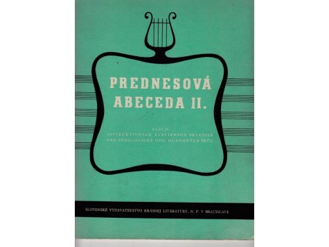 PREDNESOVÁ ABECEDA II. 