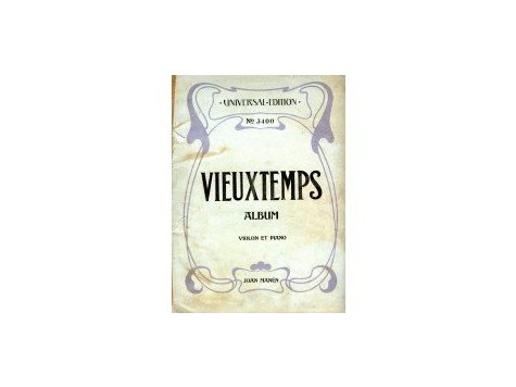 Vieuxtemps Henri: Album pour Violon et Piano 