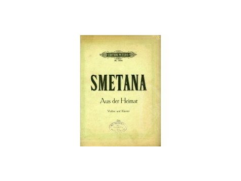 Smetana Bedřich: Aus der Heimat pro housle a klavír 