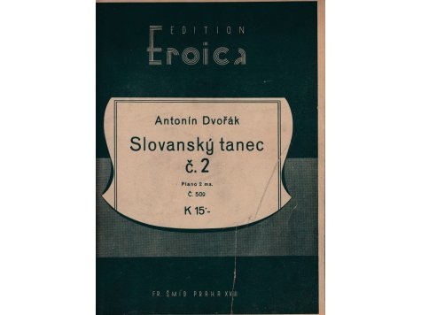 Dvořák Ant.: Slovanský tanec č. 2 /2.exempl. 