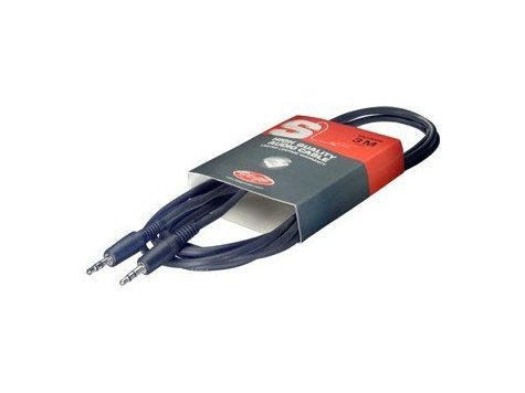 Stagg SAC6MPS, kabel mini JACK/mini JACK, 6m 