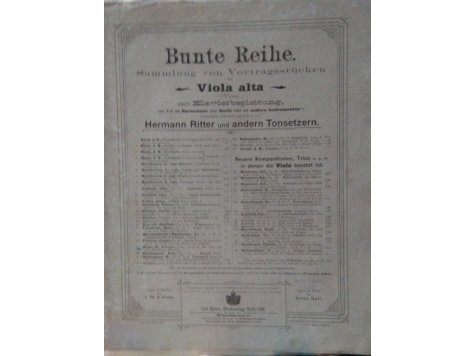 Poenitz Franz: Idylle für Violoncello und Harmonium oder Klavier op.23 