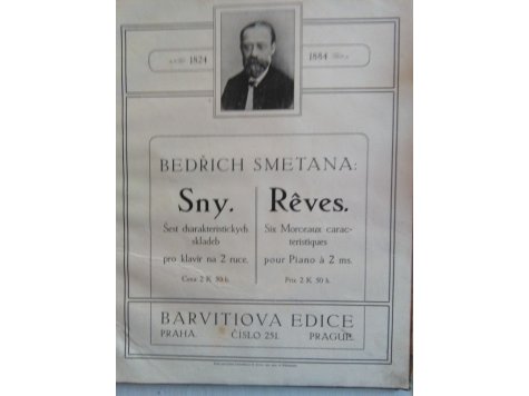 Smetana Bedřich: Sny-6 charakteristických skladeb