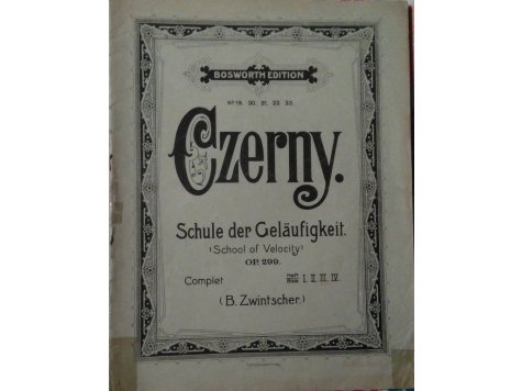 Czerny Carl: Schule der geläufigkeit op.299 III. sešit 