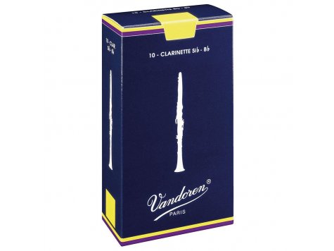 Vandoren classic B klarinetové plátky tvrdost 3,5 