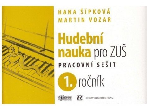 M.Vozár - Hudební nauka pro ZUŠ 1.ročník 
