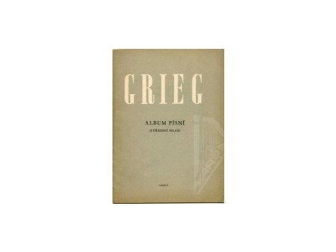 Grieg Edvard Hagerup: Album písní 