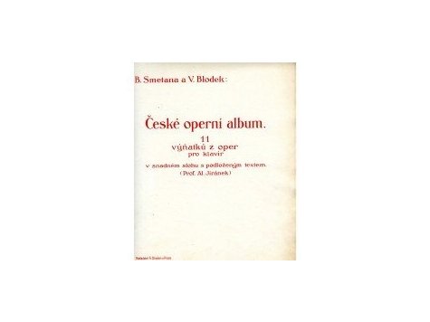 České operní album 