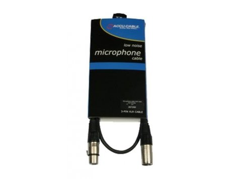Mikrofonní kabel XLR/XLR 1m 