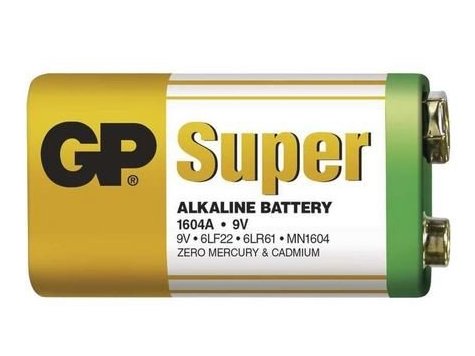 Baterie GP Super Alkaline 9V 