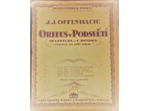 Offenbach J.J.-Binder C.:Orfeus v podsvětí - 