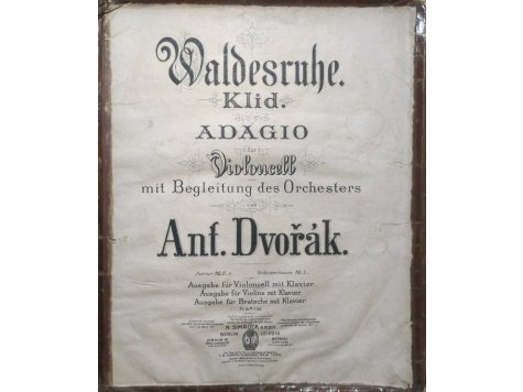 Dvořák Antonín - Waldesruhe 