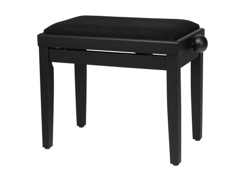Proline klavírní stolička černá matná 