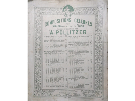 Pollitzer A. - Compositions Célébres 