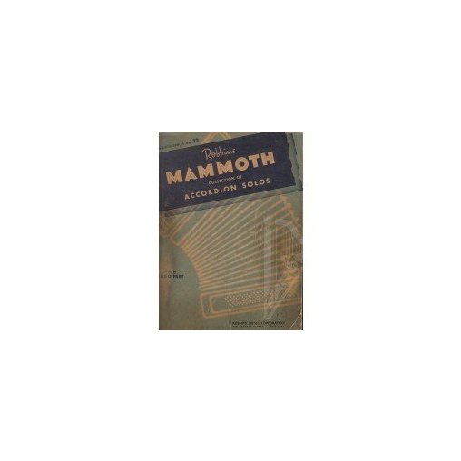 Frey Hugo : Robbins Mammoth Collection of Accordion Solos