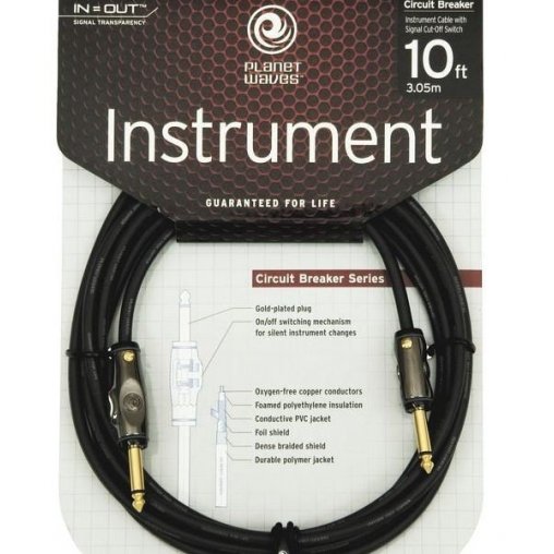 Planet Waves DA PW-AGRA-10 Circuit Breaker - Nástrojový kabel