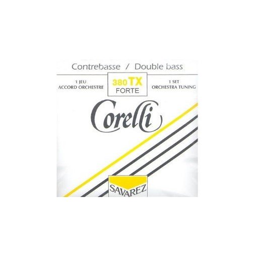 Corelli BASS 380TX set /Sada robustních kontrabasových strun